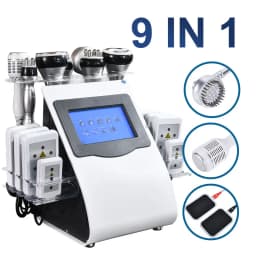 2025 9 in 1 40K cavitation machine vacuum weight loss and slimming device anti fat mass  ultrasonic beautiful equipment