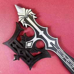 34inch Kingdom Hearts Katana Sora Key Sword Anime Cosplay Prop PU Knife Real Size Japanese Katana Original Samurai Sabre Toy