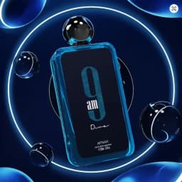 9AM Dive Unisex Eau De Parfum Fresh Aquatic Citrus Cologne with Lemon Mint Cedar Sandalwood Long Lasting Daytime Fragrance 100ml