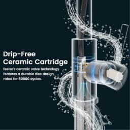 High Arc Stainless Steel Single Handle Kitchen Faucet with Pull Down Sprayer for Farmhouse Sink Laundry Room Camper RV Bar 1 or