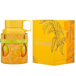 Armaf Odyssey Go Mango Eau De Parfum Spray - Tropical Fruity Woody Amber Vanilla Long-Lasting Unisex Fragrance Collection