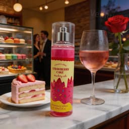 Sweet Strawberry Cream Fragrance,Long Lasting Scent, Urban Date Aroma, Playful Spray for Evening Outings,Romantic Love Essential
