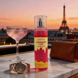 Sweet Strawberry Cream Fragrance,Long Lasting Scent, Urban Date Aroma, Playful Spray for Evening Outings,Romantic Love Essential