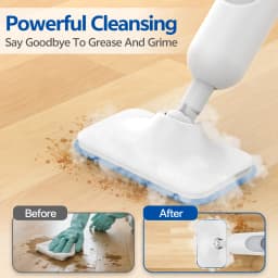 F2 Powerful 6 in 1 Detachable Steam Mop 1300W High Temperature Sanitizing Steamer Pet Family Safe Multi-Surface Cleaning for Floor Carpet Kitchen Bathroom