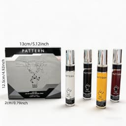 Mystical Women's And Men's Perfume Gift Set, Long-lasting Fresh Fragrance, Unisex Design, Portable Travel Size, Enduring Scent. Perfect For Mother's Day, Valentine's Day, Father's Day, Birthday Gifts, Daily Life, Dating And Gifting Purposes