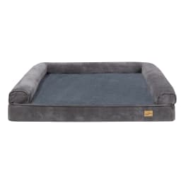 XXL Large Orthopedic Dog Bed Cozy Pet Dogs Bedding with Bolster Washable Cover