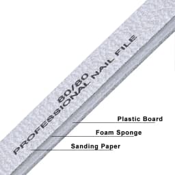 1000Pcs Large Nail File Nail File for Manicure Buffering Pedicure Care