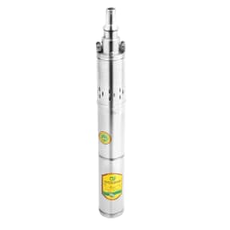 Stainless Steel Deep Well Pump 0.37KW 0.5HP 65mt Head 70.62ft³/h Flow DC24V for Irrigation Water Supply Cleaning High Efficiency