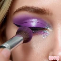 Dreamlike Nine-Color Purple Eyeshadow Palette Long-Lasting And Waterproof Matte And Shimmer Finishes Smokey Eye Makeup Palette