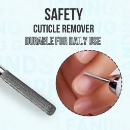 Makartt Cuticle Nail Drill Bit Safety Tungsten Carbide Needle Bit Under Nail Cleaner Dead Skin Remover 3/32'' for Electric Nail