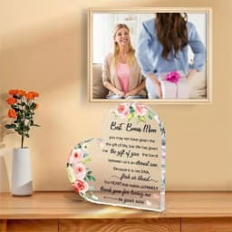 Bonus Mom Collectible Figurine – Ideal Desk & Home Decor, Perfect Mother’s Gift