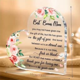 Bonus Mom Collectible Figurine – Ideal Desk & Home Decor, Perfect Mother’s Gift