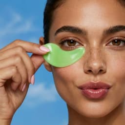 Green Caffeine Bright Eye Hydrogel Eye Pads, One Pair