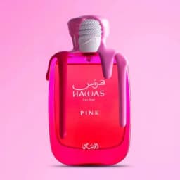 Hawas For Her Pink Eau de Parfum 100ml 3.38fl.oz Women Floral Fruity Long Lasting Fragrance
