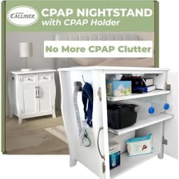 Test link only. Do not make a purchase. We will not ship the goods if you make a purchase!!!!!Bedroom CPAP Nightstand with Drawers for CPAP Accessories & Machine - Sleek Wooden Night Stand with CPAP Hose Holder Bed Side Ta