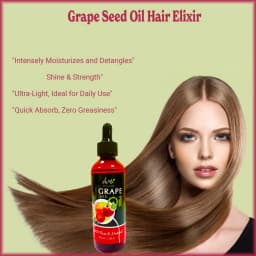 100ml Organic Grapeseed Oil for Skin Care Cold Pressed Pure Natural Carrier Oil Body Oil Massage Nourish Moisturize Brighten