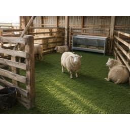 5FT X 10/15/20FT Artificial Grass Mat, 0.4' Pile Height, Indoor & Outdoor Use, Perfect for Terraces, Gardens & Pet Areas