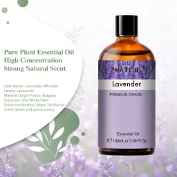 PHATOIL 100ml Pure Natural Essential Oils For Diffuser Candle Making Lavender Jasmine Vanilla Eucalyptus Aroma Essential Oil