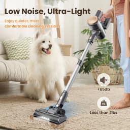 YISORA N8 Stick Vacuum Cleaner, 25Kpa Two Mode Lightweight Cordless Vacuum for Pet Hair, Carpet