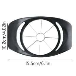 Easy-to-Use Apple Corer Slicer: 15.5cm Multi-Petal Cutter with Sharp Stainless Steel Blades