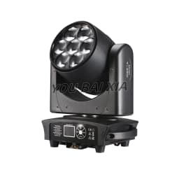 LED Beam + Wash 7x40W 4 in1 RGBW Zoom testa mobile DMX per Night Club Dj Disco Party Bar Stage Lighting Equipment