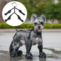 Waterproof Adjustable Dog Boots for Outdoor Walking -Waterproof Dog Paw Boot Walking Dog Shoes For Rainy