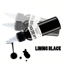 2pcs 30ml Black Tattoo Ink Pigment with BodyArt Tattoo Kits Professional Beauty Paints Makeup Tattoo Supplies Semi-permanent