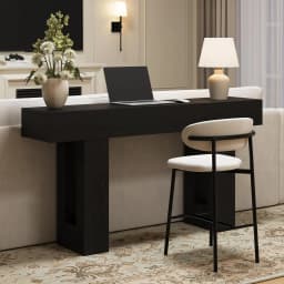 63in Long Console Table with Drawers Wood Industrial Sofa Entry Table for Living Room Hallway, Customized