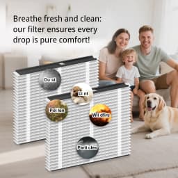 310 Replacement Air Filter 20x20x4 MERV 11 Compatible with Air Purifiers Model 1310 2310 3310 4300 HVAC AC Furnace Filter 2Packs