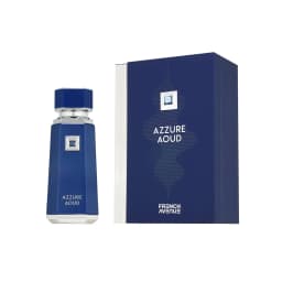 Fragrance World French Avenue Azzure Aoud Eau De Parfum Spray for Men – Rich Oriental Oud & Woody Spicy Scent, Long-Lasting Luxury Fragrance, Perfect Gift, 100 ml / 3.4 Fl oz