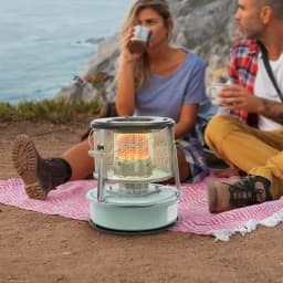 Outdoor Camping Heating Device 2600W Fuel Heater Portable Green Stove For Garage Cold Rooms