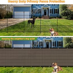 8x50ft Fence Privacy Screen Heavy Duty Windscreen Fence Mesh Fabric Shade Net Cover Garden Wall Backyard Yard Pool