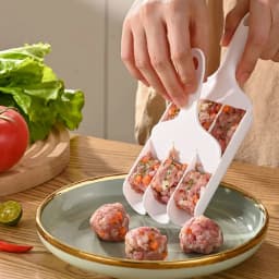 1pcs  Home ball maker kitchen squeeze fish ball pressure meat ball fried balls shrimp slip meat filling dough machine