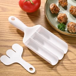1pcs  Home ball maker kitchen squeeze fish ball pressure meat ball fried balls shrimp slip meat filling dough machine
