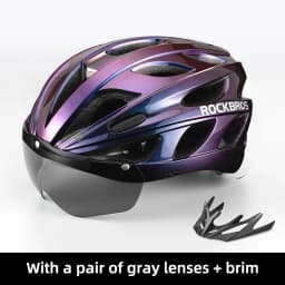 ROCKBROS Bike Helmet EPS Integrally-molded Breathable Lightweight Cycling Safety Helmet Men Women MTB Road Bicycle Helmet