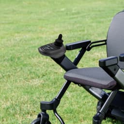 Electric Wheelchair Joystick Controller 50A DC24V ML2P+ Connection Aluminum Alloy Body 5-Speed Adjustment for Replacement Parts