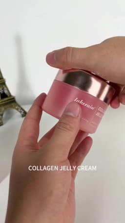 Deep Hydrating Collagen Jelly Cream Moisturizing Tightening Soothing Anti-Aging Firmness Hydration Cream Skincare Cosmetics