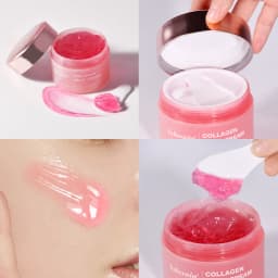 Deep Hydrating Collagen Jelly Cream Moisturizing Tightening Soothing Anti-Aging Firmness Hydration Cream Skincare Cosmetics