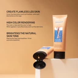 3colors Leg Makeup Moisturizing Liquid Body Foundation Fake Tan Cream Tanning Body Waterproof Long-lasting Lotion Even Skin Tone