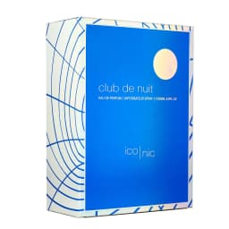 Armaf Club De Nuit Blue Iconic Men's Eau De Parfum Spray 3.6 Ounce Fresh Strong Long-Lasting Grapefruit Amber Aromatic Fragrance