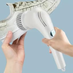Handheld Electric Spin Scrubber - Cordless Power Cleaning Brush, Heavy-Duty for Kitchen Grease, Bathroom Grout & Tile Cleaning