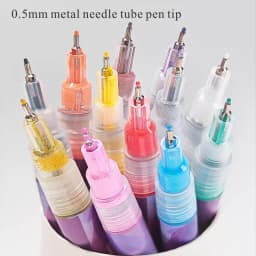 12Pcs/Set Nail Acrylic Graffiti Pen 12 Color Nail Marker DIYNail Art Graffiti Pen Nail Polish Pens Drawing Painting Point