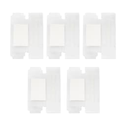 50 Pcs Clear Cake Boxes Set, Plastic Cake Carrier with Lid and Handle 4.7x3.9x3.15" for Cupcake Cookie Party Favor