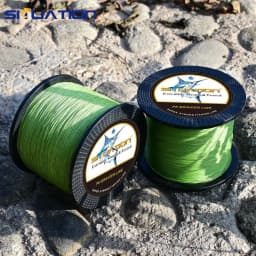 SIIUATION Ultra-Strong PE Braided Fishing Line, 1000M-1094YDS - 4-Strand Multi-Wire, Wear-Resistant, Smooth Long Casting up to 100 LB - Ideal for All Fishing Enthusiasts, Perfect Halloween Gift, Fishing Accessory