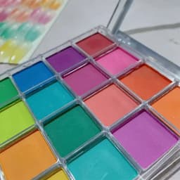 Colors Solid Rubbing Powder Nail Pigment Palette Set Gradient Ombre Nail Dust for DIY Nail Art Decoration