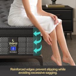 14"Gel Memory Foam Hybrid Pocket Spring Mattress Twin Full Queen King Bed Mattress In A Box, Medium Firm For Pain Relief Feel