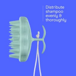 Handheld Scalp Massager Shampoo Brush, Green, For All Hair Types