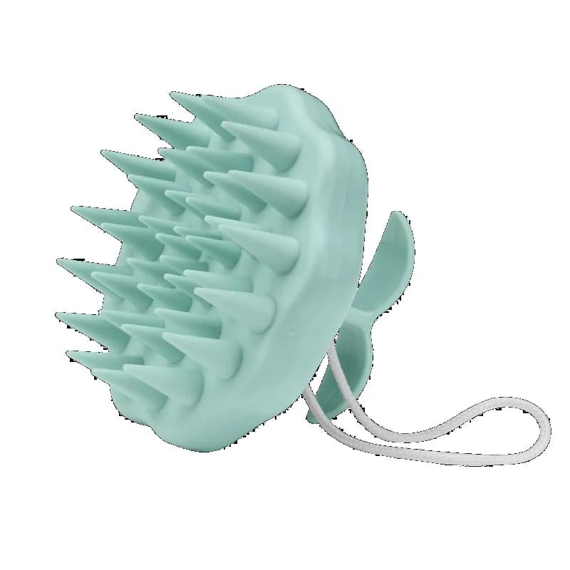 Handheld Scalp Massager Shampoo Brush, Green, For All Hair Types