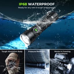 Wurkkos TS28 Upgrate Mini Tactical Flashlight Rechargeable & Charging output with Ultra Long Range Lighting for Local Delivery