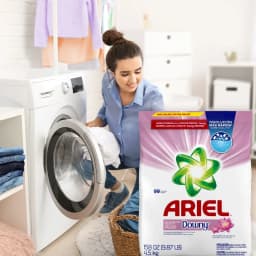 Powder Laundry Detergent with Downy Freshness 1.5KG 99 Loads Stain Removal Fabric Softener Long Lasting Freshness Color